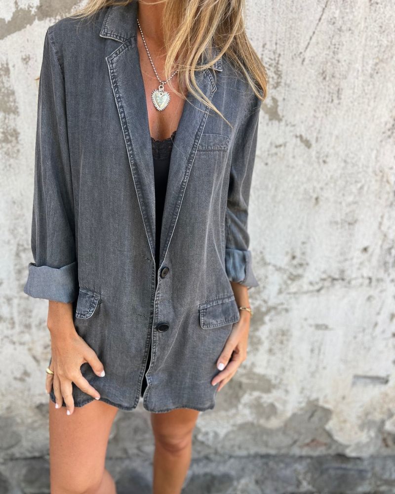 Luna | Lässiger Denim-Blazer