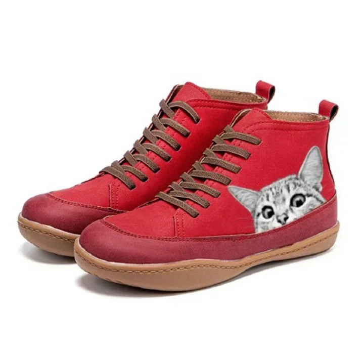 Greyce | Ankle Boots for Cat Lovers