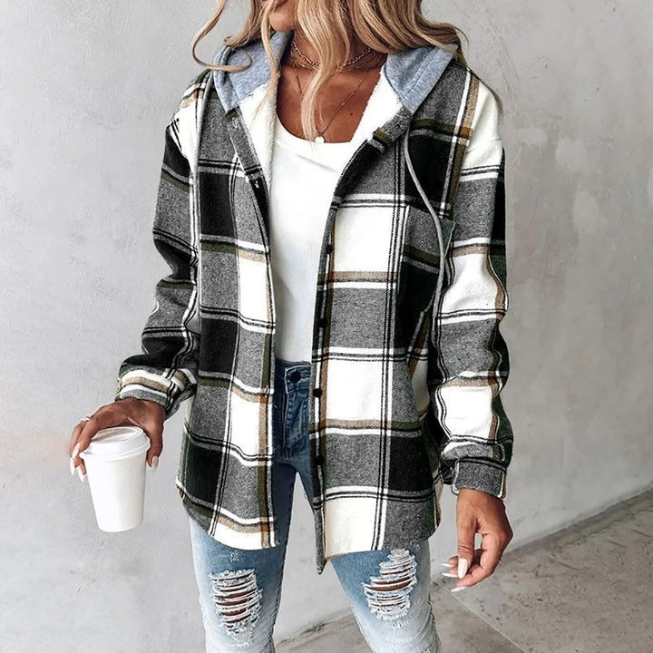 Eleanor | Cozy Plaid Jacket