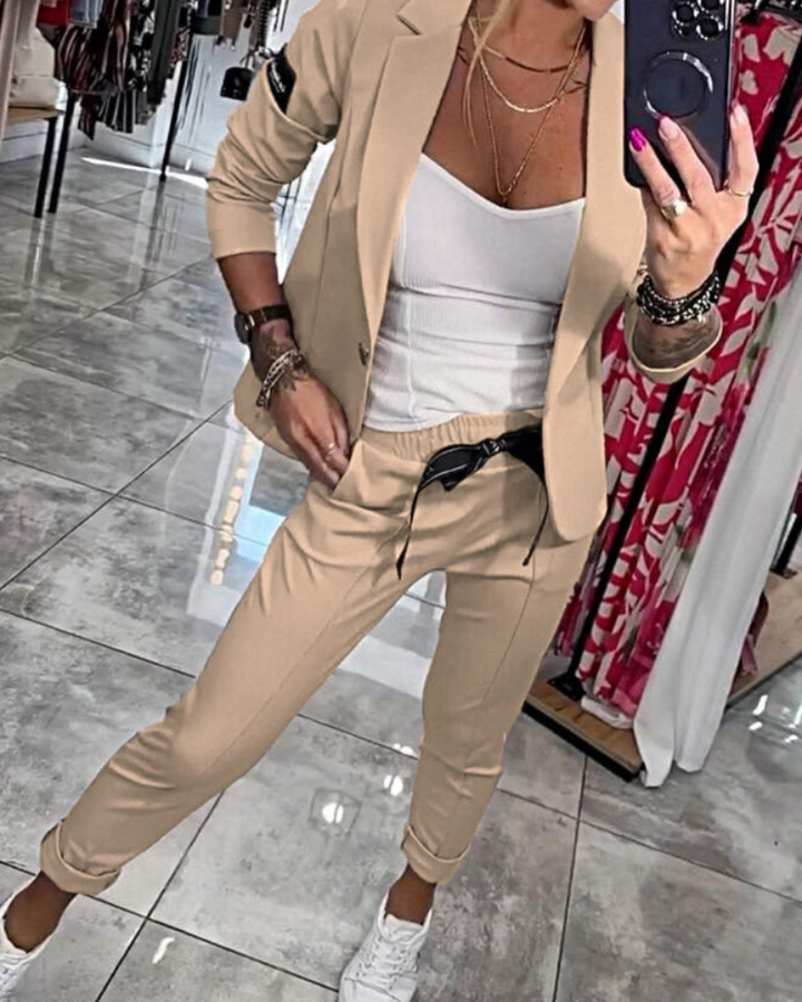 Hannah | Blazer- und Hosen-Set