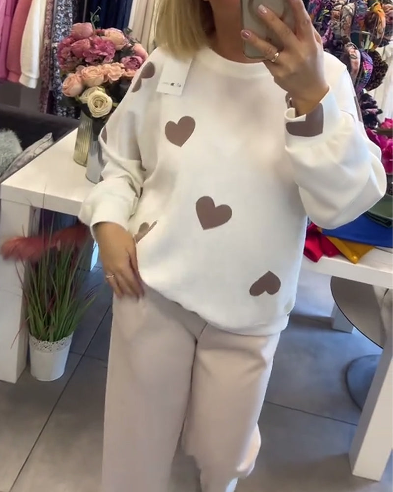 Linda | Heart Two-Piece Set