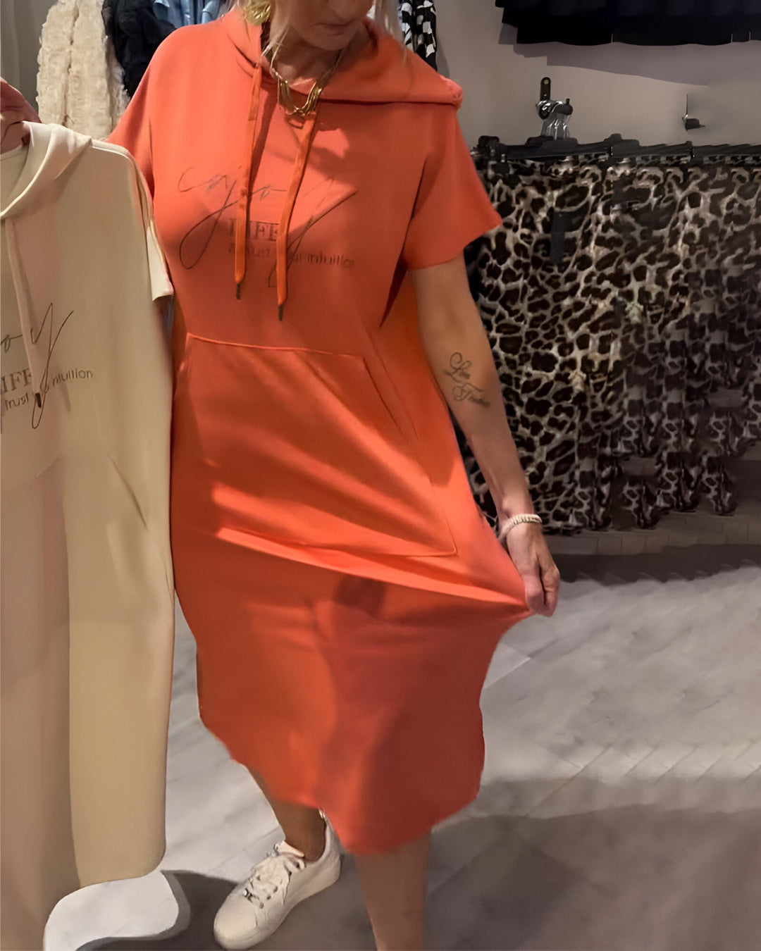 Harper | Casual Hoodie Dress