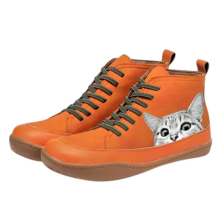 Greyce | Ankle Boots for Cat Lovers