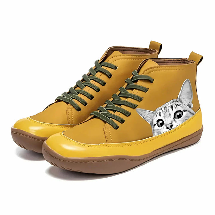 Greyce | Ankle Boots for Cat Lovers