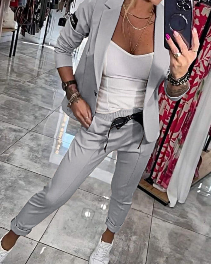 Hannah | Blazer- und Hosen-Set