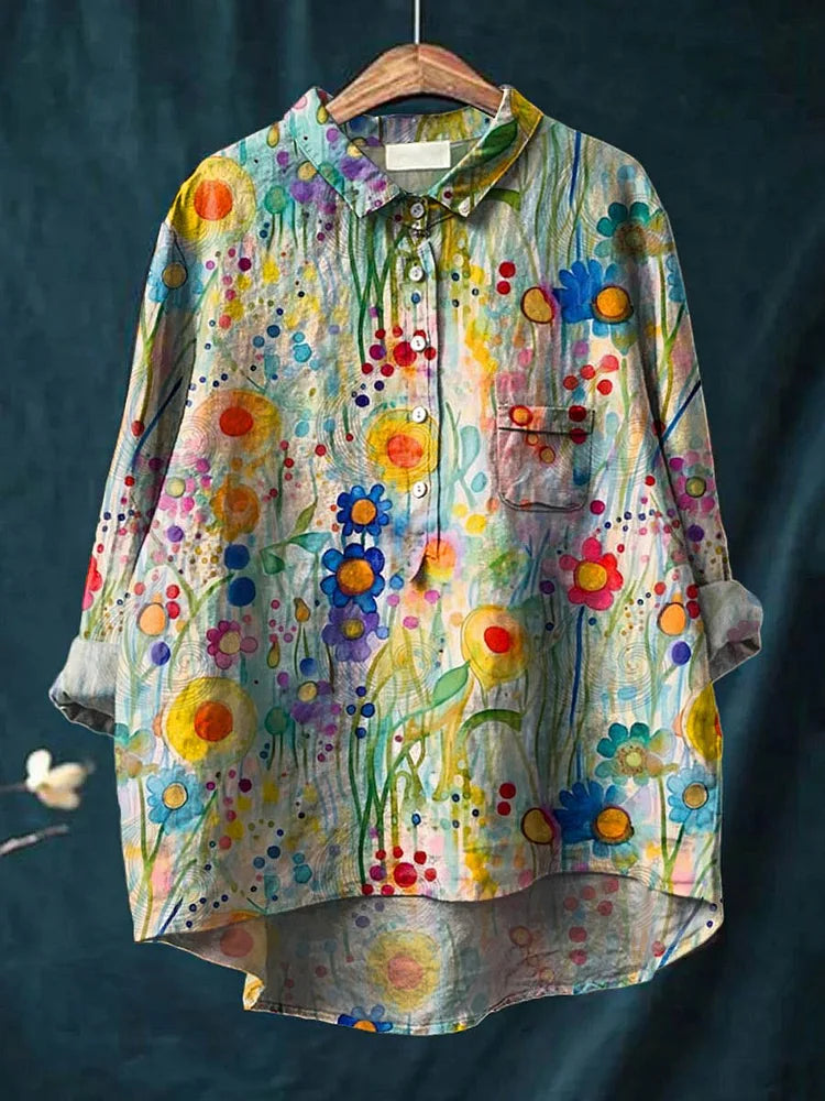 Hippie | Peace & Love Art T-Shirt