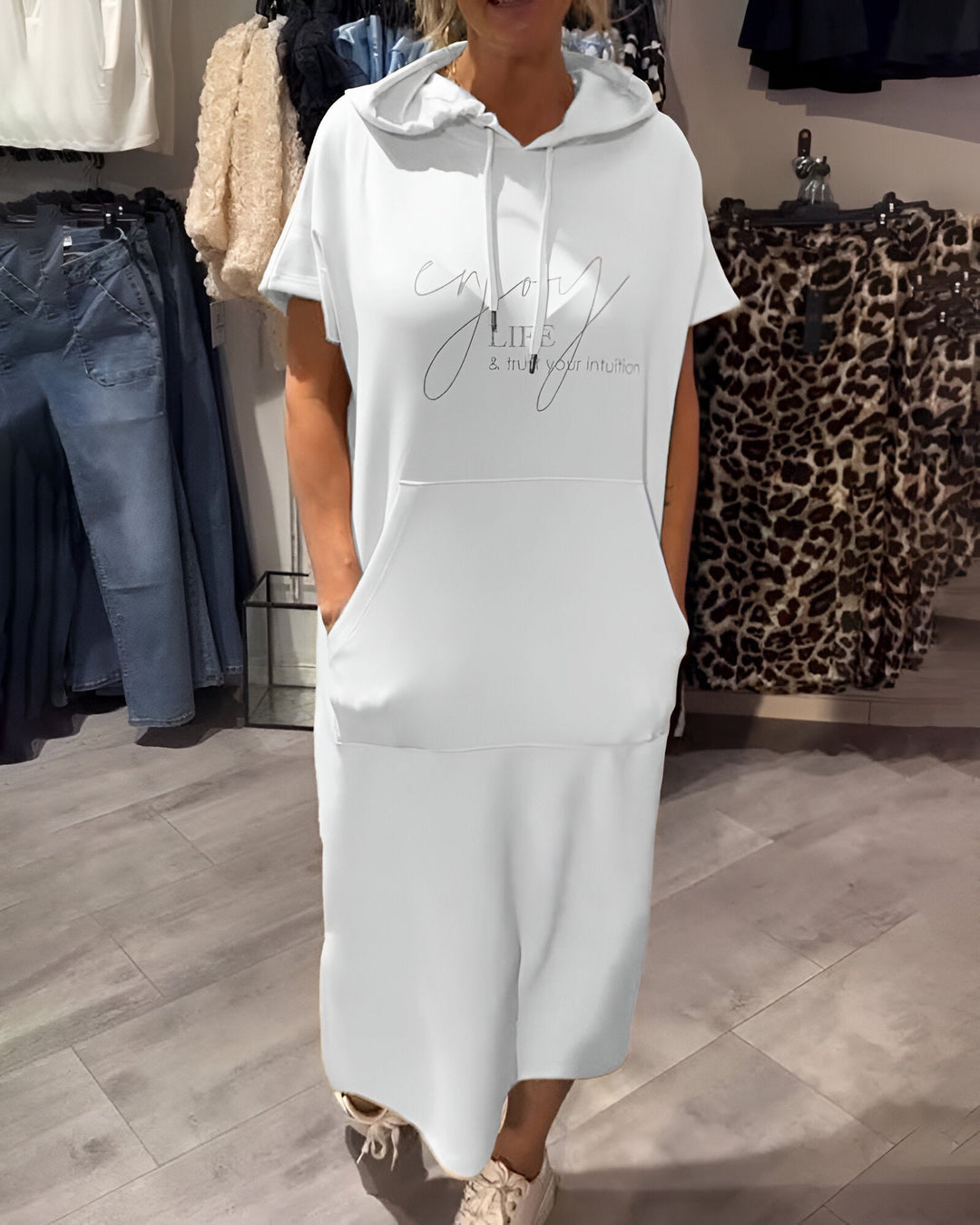 Harper | Casual Hoodie Dress