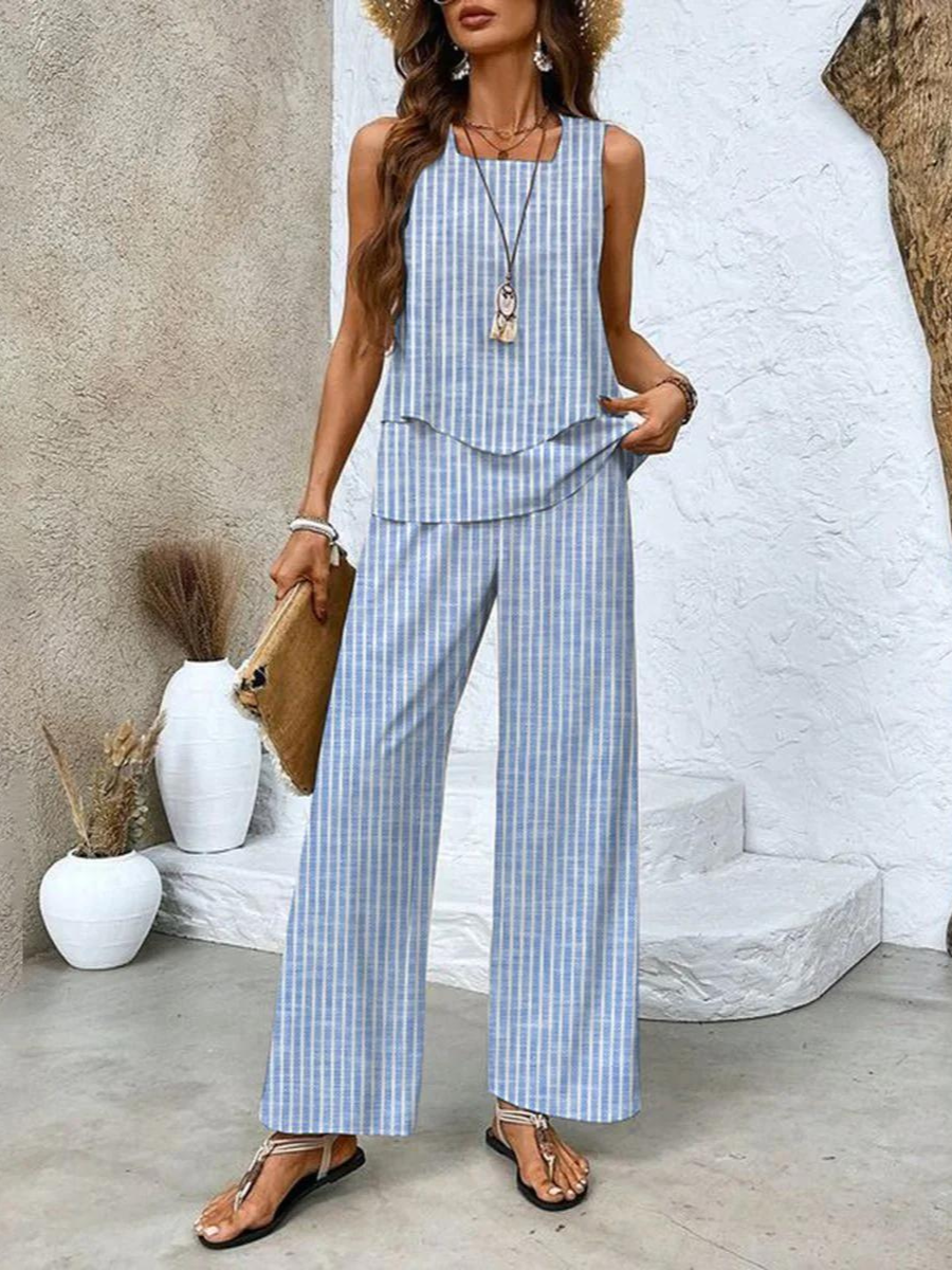 Kate | Stilvolles Blumenset – Top & Hose