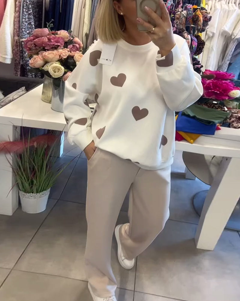 Linda | Heart Two-Piece Set