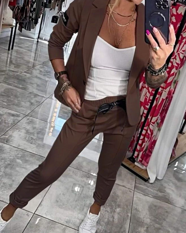 Hannah | Blazer- und Hosen-Set