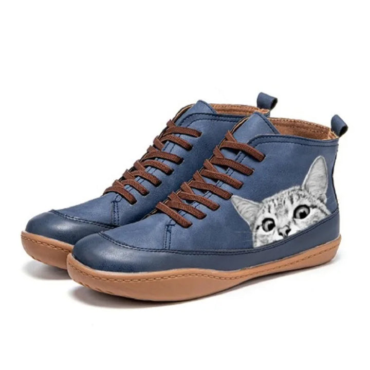 Greyce | Ankle Boots for Cat Lovers