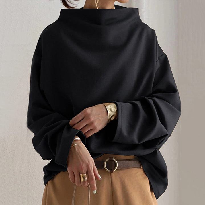 Grace | High-Neck Soft Knit Top