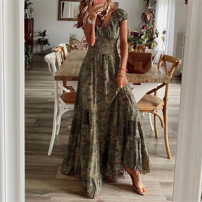 Florence | Boho Maxi Dress