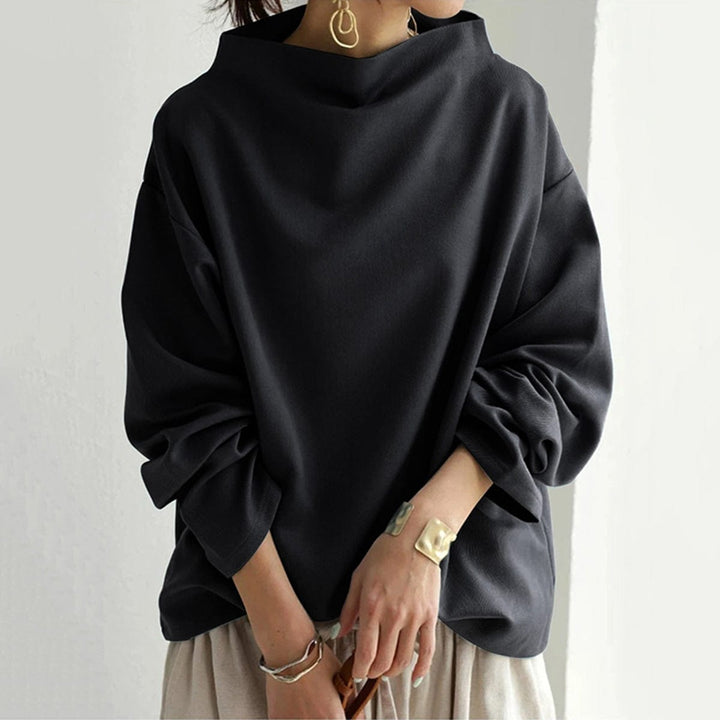 Grace | High-Neck Soft Knit Top
