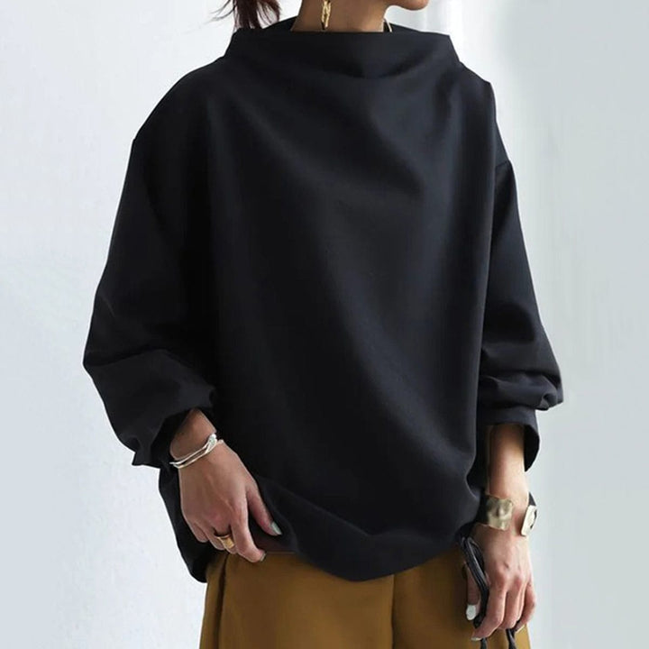 Grace | High-Neck Soft Knit Top
