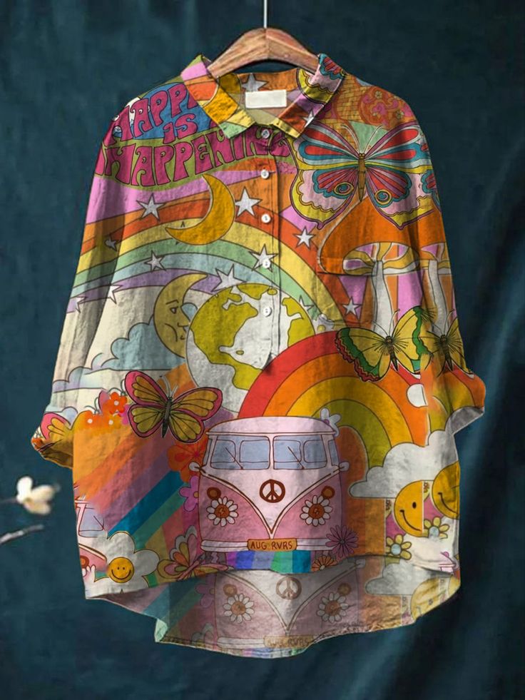 Hippie | Peace & Love Art T-Shirt
