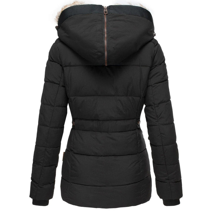 Renée | Elegant Slim-Fit Hooded Puffer